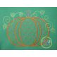Pumpkin Motif Embroidery | Machine Embroidery Designs by JuJu