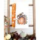 Pumpkin Plaid Bow Sketch 2 | Machine Embroidery Designs by JuJu