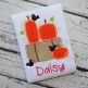 Pumpkins Hay Bale Applique | Machine Embroidery Designs by JuJu