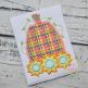 Pumpkin Sunflowers Applique | Machine Embroidery Designs by JuJu