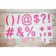 Punctuation Set | Machine Embroidery Designs by JuJu