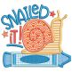 Punny School Word Art 2 Machine Embroidery Designs by JuJu
