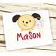 Puppy Bone Applique | Machine Embroidery Designs by JuJu