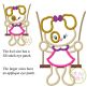 Puppy in the Swing Girl Applique | Machine Embroidery Designs by JuJu