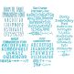 Quarter Inch Font Bundle 8 | Machine Embroidery Designs by JuJu