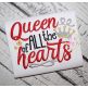 Queen of All the Hearts Embroidery | Machine Embroidery Designs by JuJu