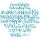 Queen Xylophia Embroidery Font | Machine Embroidery Designs by JuJu