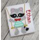 Raccoon in the Swing Boy Applique | Machine Embroidery Designs by JuJu