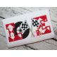 Racing Love Applique | Machine Embroidery Designs by JuJu