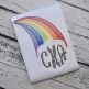 Rainbow Cloud Monogram Applique | Machine Embroidery Designs by JuJu