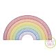 Rainbow Sketch Embroidery | Machine Embroidery Designs by JuJu