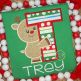 Reindeer Alphabet Set Applique | Machine Embroidery Designs by JuJu