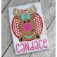 Reindeer Circle Girl Applique | Machine Embroidery Designs by JuJu