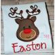 Reindeer Face Applique | Machine Embroidery Designs by JuJu