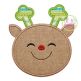 Reindeer Face 2 Applique | Machine Embroidery Designs by JuJu