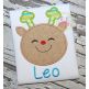 Reindeer Face 2 Applique | Machine Embroidery Designs by JuJu