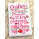 Reindeer Names Embroidery | Machine Embroidery Designs by JuJu