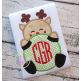 Reindeer Peeker Applique | Machine Embroidery Designs by JuJu