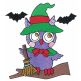 Treats n Tricks Halloween Filled Machine Embroidery Designs by JuJu