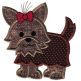 Top Dog Applique Set 3 Machine Embroidery Designs by JuJu
