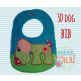 Retro Dog Bib | Machine Embroidery Designs by JuJu