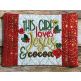 In The Hoop Quilted Mug Rugs Set 2 | Machine Embroidery Designs by JuJu