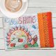 ITH Rise and Shine Mug Rug | Machine Embroidery Designs by JuJu