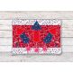 ITH Patriotic Rockets Mug Rug | Machine Embroidery Designs by JuJu