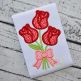 Rose Bouquet Applique | Machine Embroidery Designs by JuJu