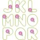 Rosebud Applique Font