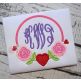 Rose Heart Frame Applique | Machine Embroidery Designs by JuJu