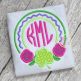 Rose Shamrock Frame Applique | Machine Embroidery Designs by JuJu
