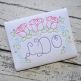 Roses Trio Frame Bean Embroidery | Machine Embroidery Designs by JuJu