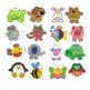 Round Up The Critters Applique Machine Embroidery Designs by JuJu 