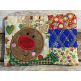 Christmas Patchwork Mug Rugs In The Hoop | Machine Embroidery Designs by JuJu