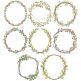 Rustic Laurel Wreaths Machine Embroidery Designs by JuJu