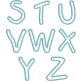 Childs Play Applique Font