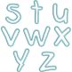 Childs Play Applique Font