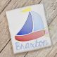 Sailboat Sketch | Machine Embroidery Designs by JuJu