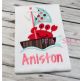 Sailing Crab Boat Applique | Machine Embroidery Designs by JuJu