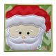 Santa Box Applique | Machine Embroidery Designs by JuJu