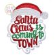 Santa Claus is Coming to Town Applique | Machine Embroidery Designs by JuJu