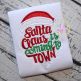 Santa Claus is Coming to Town Applique | Machine Embroidery Designs by JuJu