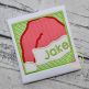 Santa Hat Box Applique | Machine Embroidery Designs by JuJu