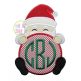 Santa Peeker Applique | Machine Embroidery Designs by JuJu