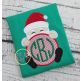 Santa Peeker Applique | Machine Embroidery Designs by JuJu