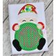 Santa Peeker Applique | Machine Embroidery Designs by JuJu