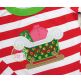 Santa's Sleigh Applique | Machine Embroidery Designs by JuJu