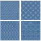 Sashiko Quilt Blocks 17 Machine Embroidery Designs by JuJu