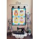 ITH Sassy Chickens Wall Hanging | Machine Embroidery Designs by JuJu
